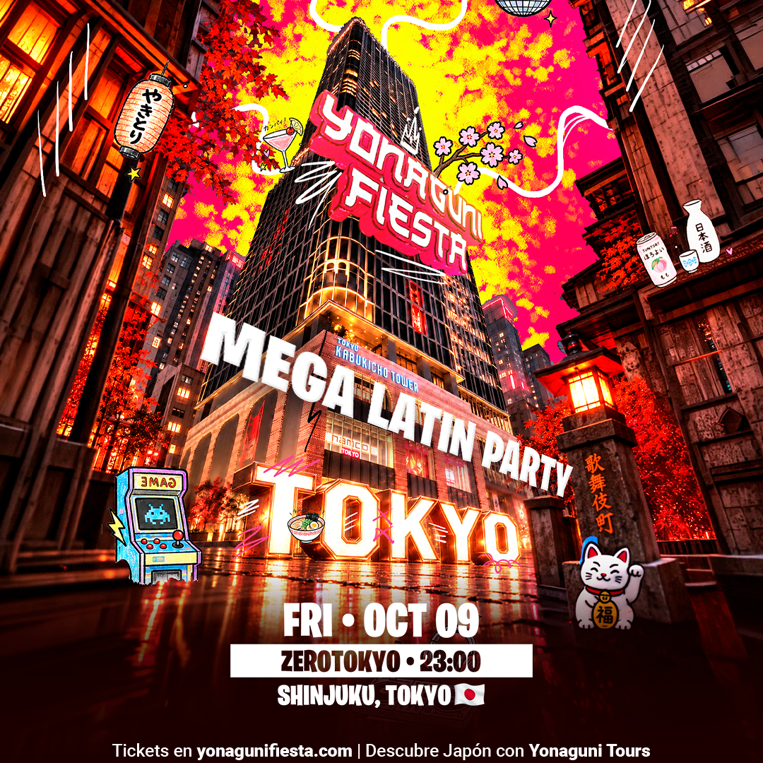 Flyer for YONAGUNI FIESTA at ZEROTOKYO